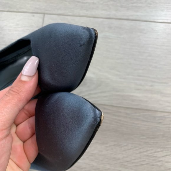 Dolce & Gabbana Satin Pointed Toe Heels - Picture 10 of 15